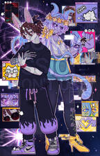 Comms / Corpo inteiro + 1 perso. / R$ 200,00