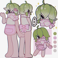 Oc / Ref sheet tipo 3 / R$ 180,00