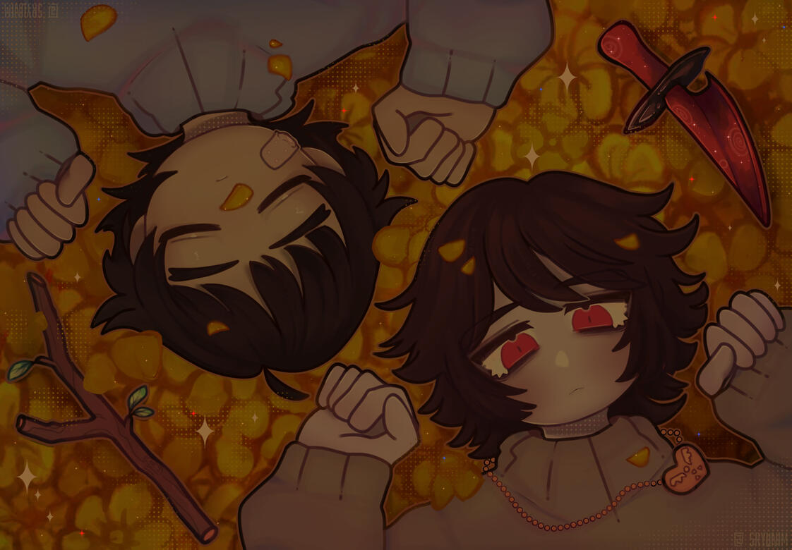 Chara e frisk (undertale)